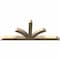 Ekena Millwork Richland Rough Sawn Timber Gable Bracket, Douglas Fir, 72"W x 30"H x 4"D x 4"F, 10/12 Pitch GBW072X30X0404RIC00RDF - alternate 2